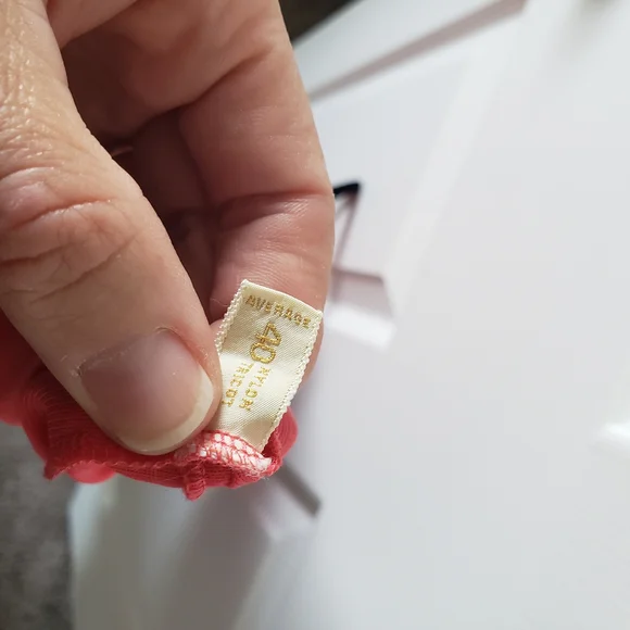 1960s Vintage 40" Bust Pink Lace Half Dress Slip Nightgown Loungewear #16 - Picture 8 of 11